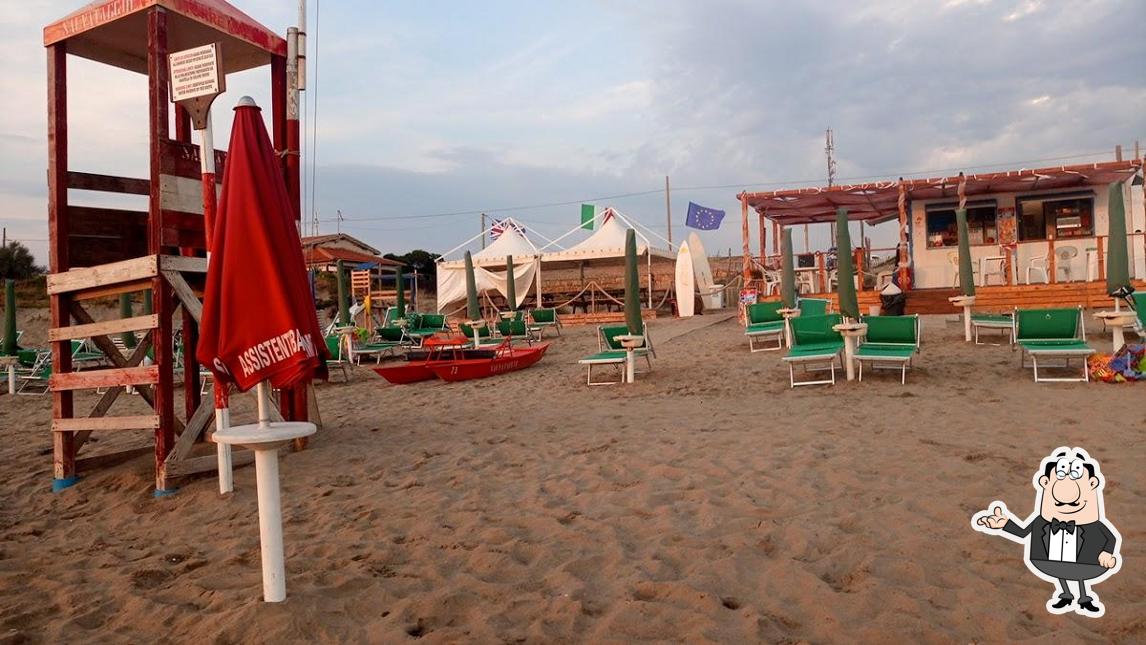 Gli interni di Josada Stabilimento Balneare