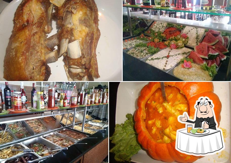 Platos en churrascaria Galpao Gaucho I