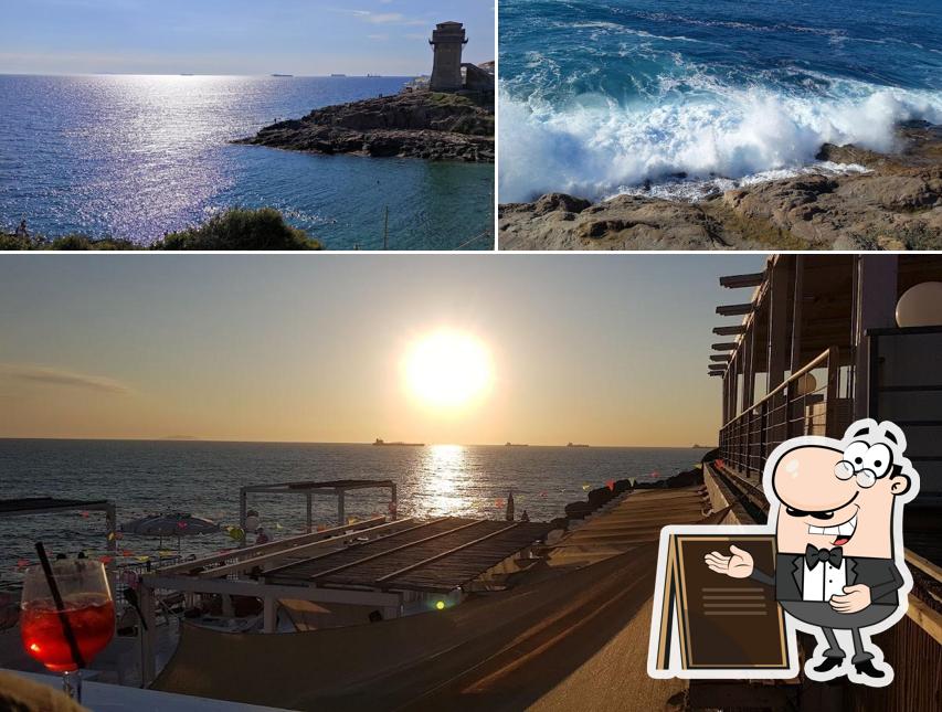 Gli esterni di Precisamente a Calafuria