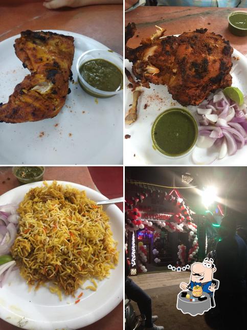 Food at The Babji's Grill Kitchen