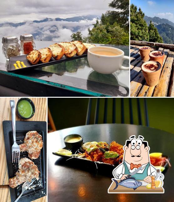 Grilled salmon at The Tikka Terrace