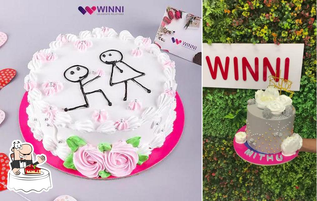 Winni Cakes & More Gidderbaha offers a range of desserts