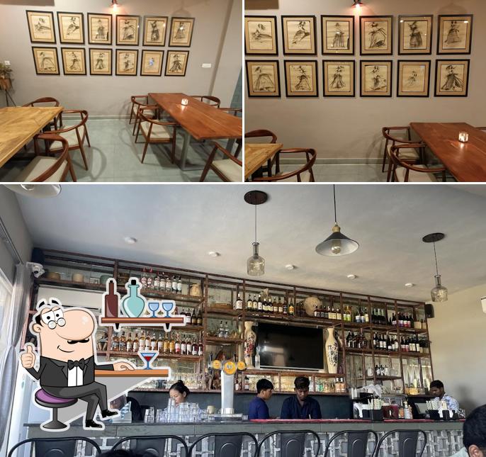 The interior of The Beach by Madras Square Restaurant & Bar ECR