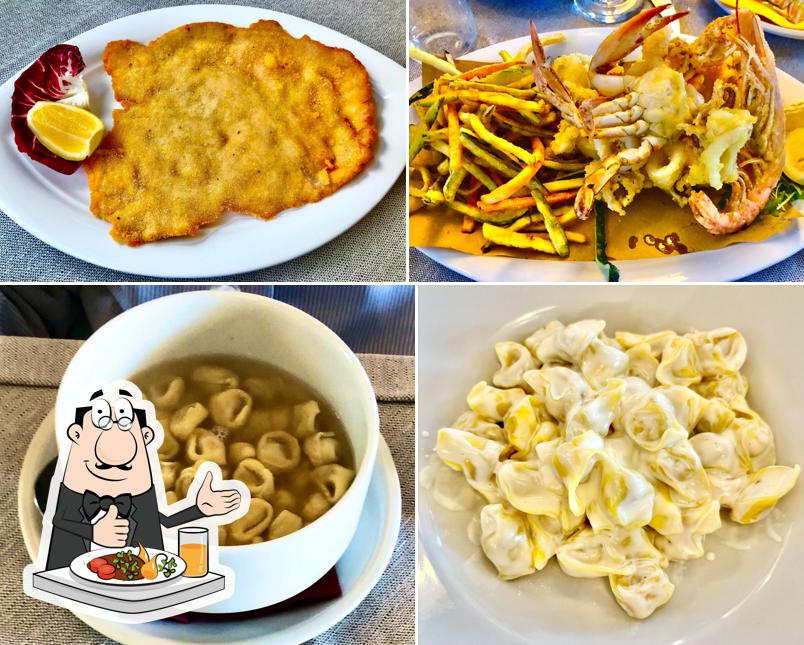 Cibo al Trattoria Vecchio Mercato