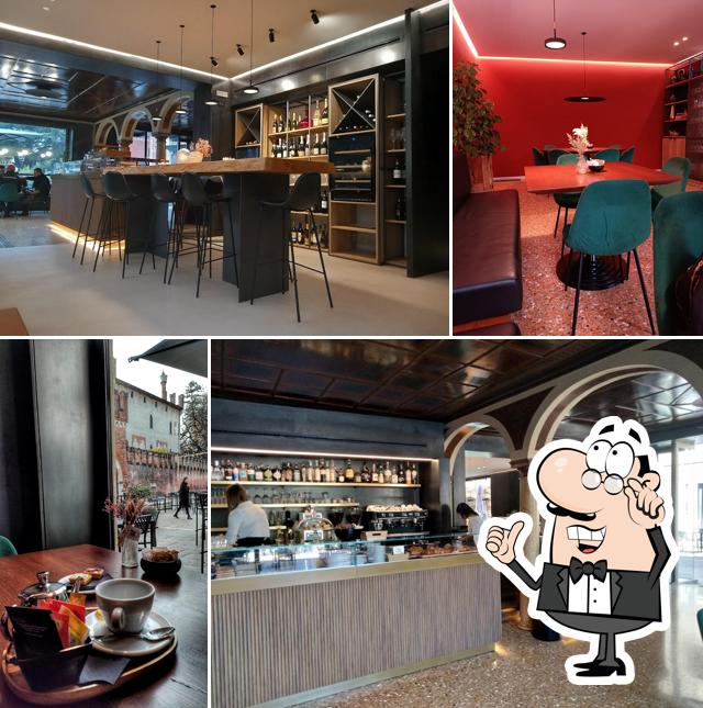 Gli interni di Tresor Cafe Bar