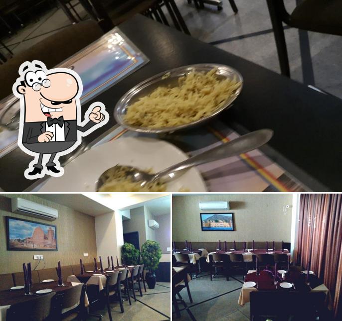 The interior of Tri Color Restaurant