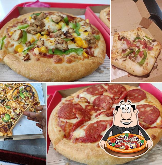 Try out different types of pizza