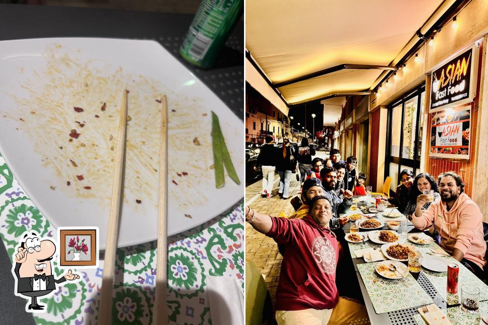Gli interni di Asian Fast Food