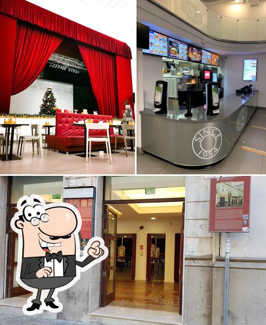 Siediti a un tavolo di Burger King