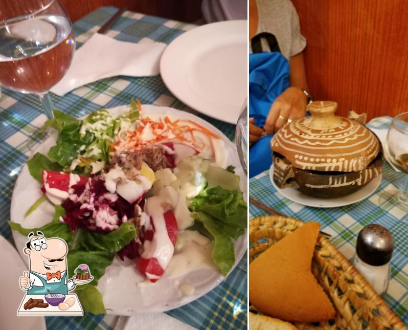 Café Restaurant Saâdi propose une variété de plats sucrés