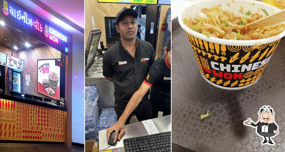 The interior of Chinese Wok