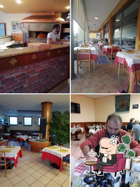 Dai un'occhiata agli interni di Da Nello
