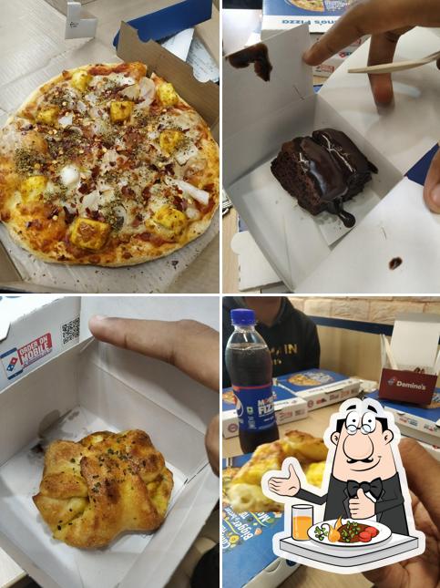 Food at Domino's Pizza