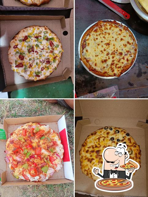 Order different variants of pizza