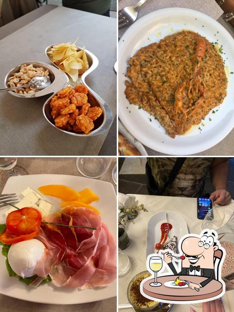 Cibo al Gran Caffè Roma