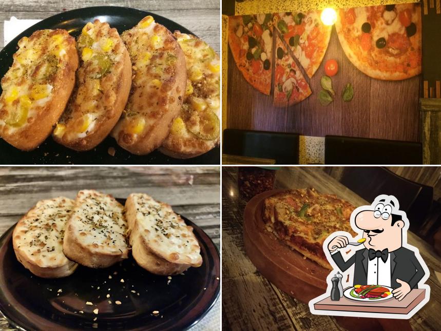 Food at Pizza paradise