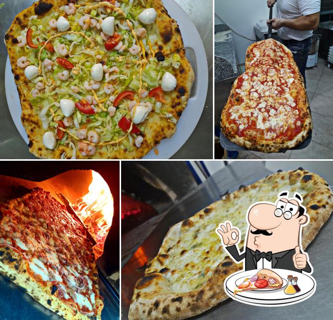 Scegli una pizza a Pizzeria dallo Sturm
