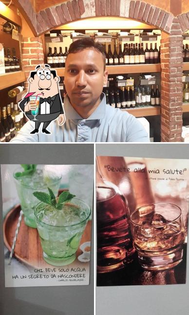 Prenditi un drink dal menu