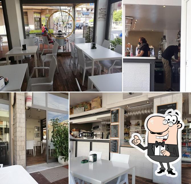 Gli interni di Riviera caffè