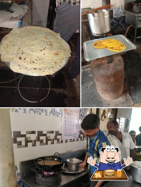 The photo of Balajibavan Hotel’s food and interior