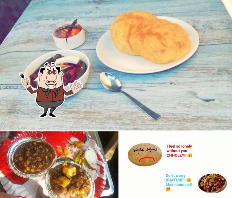 Food at Chander Di Hatti