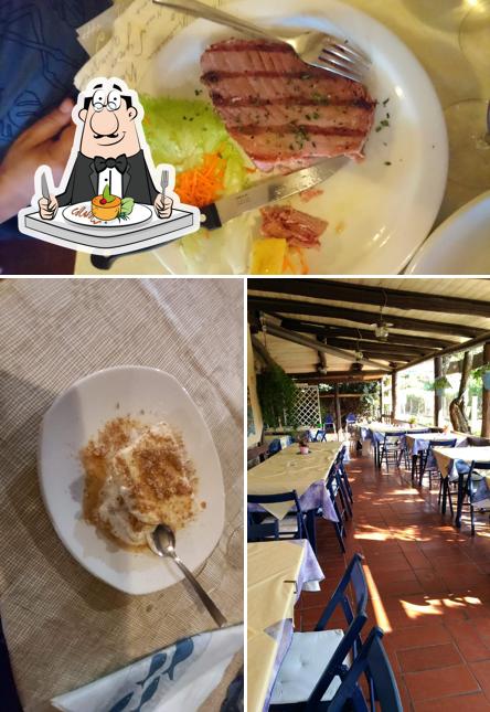 Cibo al Ristorante Costa Del Mancino