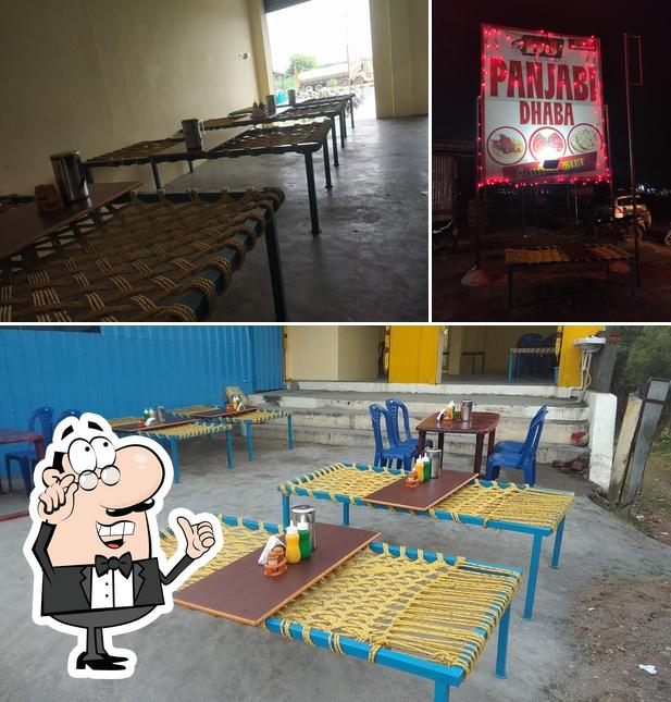 The interior of DJ PUNJABI DHABA