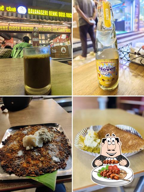 Food at Davanagere Benne Dose Ruchi