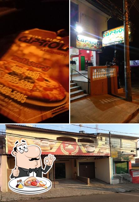 Peça pizza no Pizzaria Caprioli Aeroporto