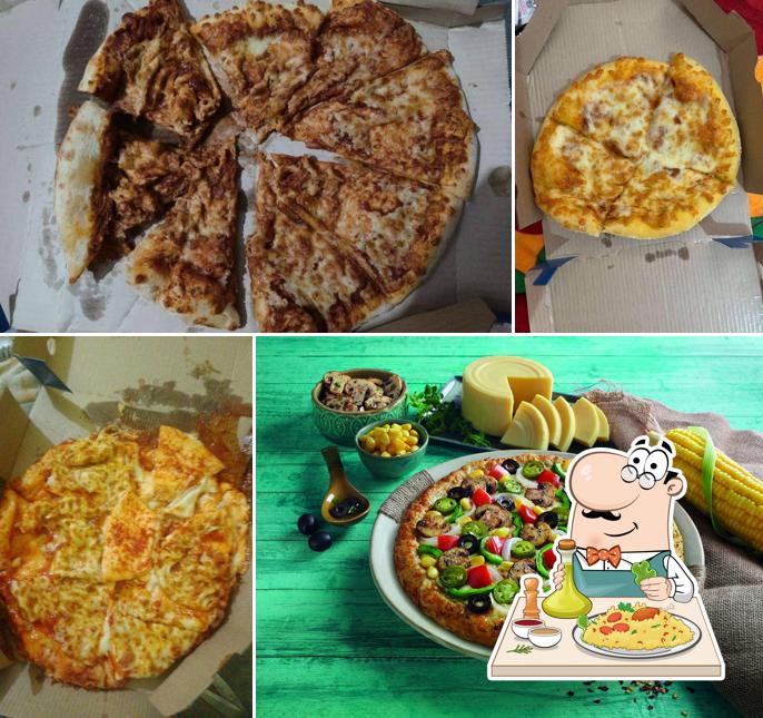 Food at Domino's Pizza Borbari, Guwahati