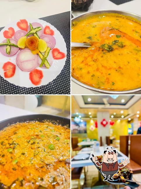 Food at Ganga kashi restaurant