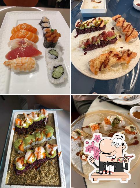 Prenditi le varie opzioni di sushi