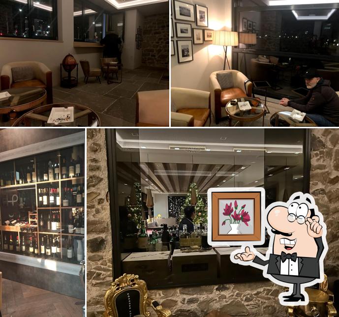 Gli interni di Restaurant Hönggerhof