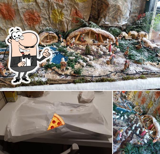 Tra le varie cose da Il Pane di Mario & Maria si possono trovare la esterno e cibo