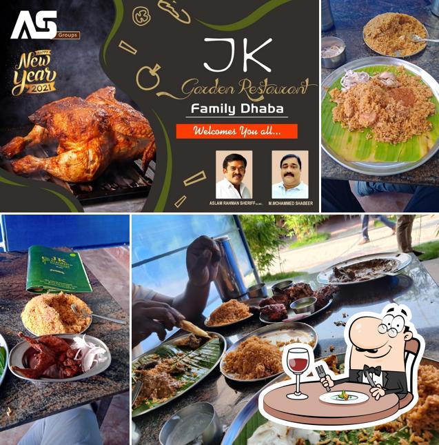 Meals at JK Dhaba Family restaurant