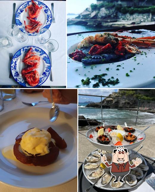 Cibo al L'Arenella ristorante sul mare