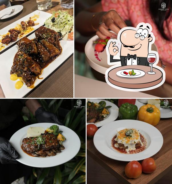 Food at Summer Town Cafe