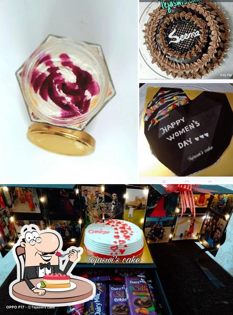 Tejaswi's cake serves a range of sweet dishes