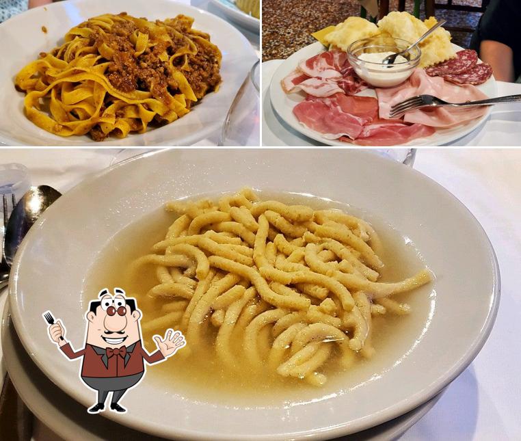 Platti al Trattoria Della Santa