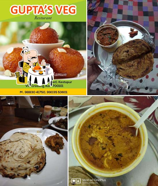 Food at Gupta's Veg