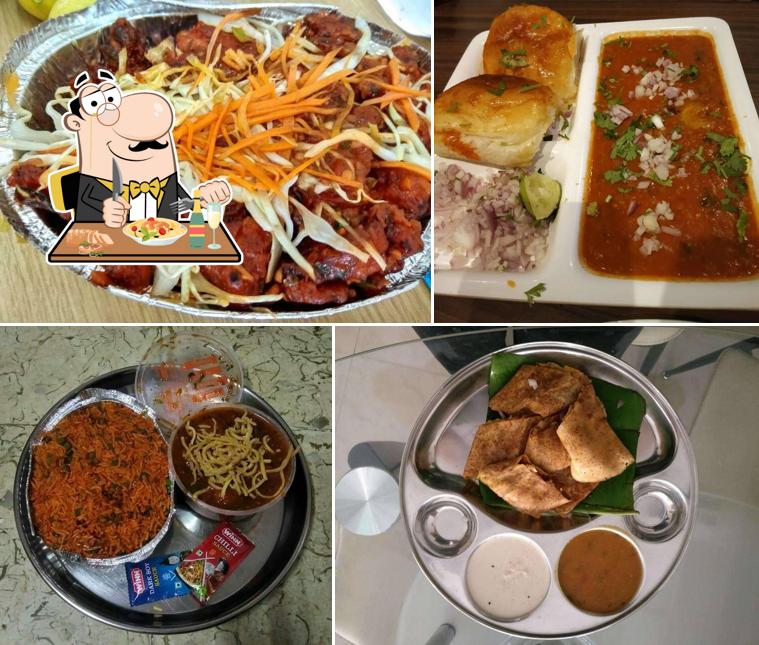 Food at Aura Always Veg