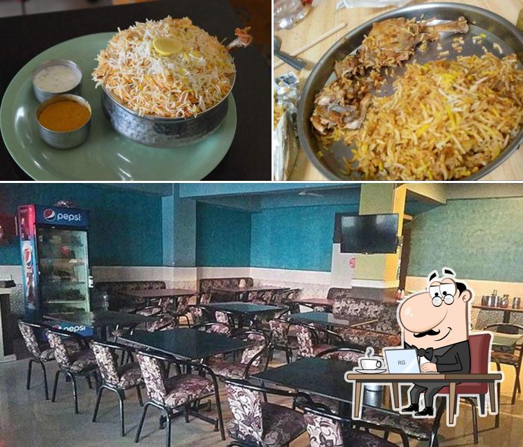 Check out how Cauvery Hyderabadi Biryani looks inside