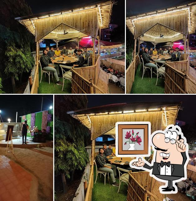 The interior of Aashirwad restaurant
