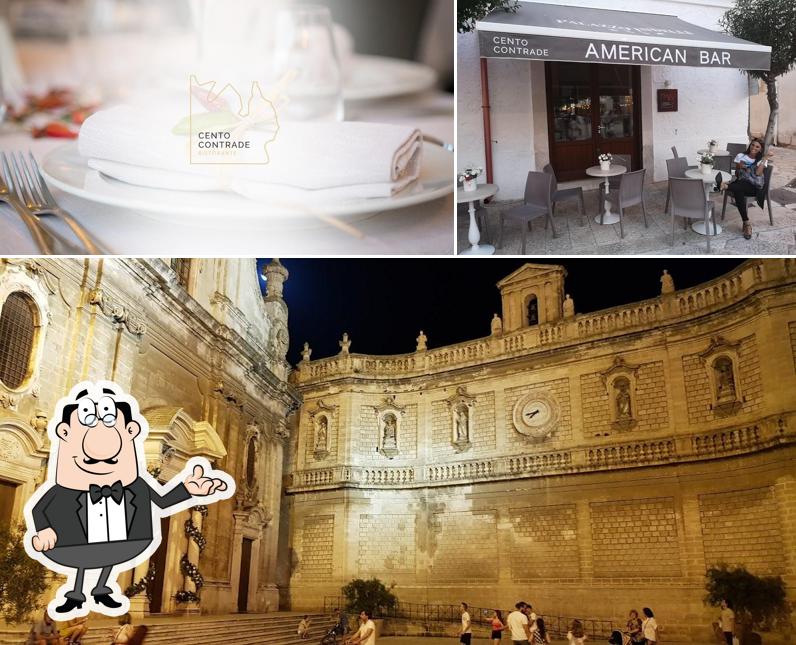 La interni e esterno del ristorante