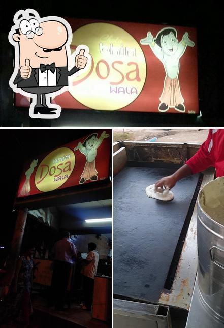 Look at the photo of Chota Bhim Dosa Point