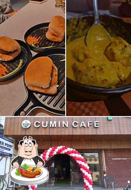 The photo of food and exterior at Cup cumin cafe