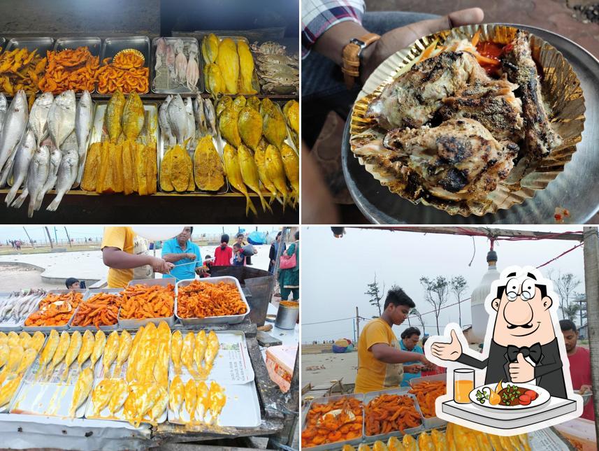 Food at Fish Center