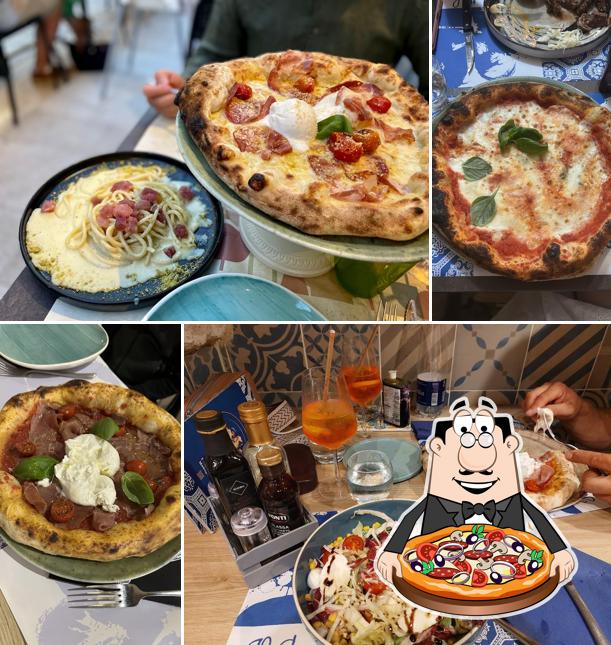 A Il Quadrifoglio - Polignano a Mare, puoi ordinare una bella pizza