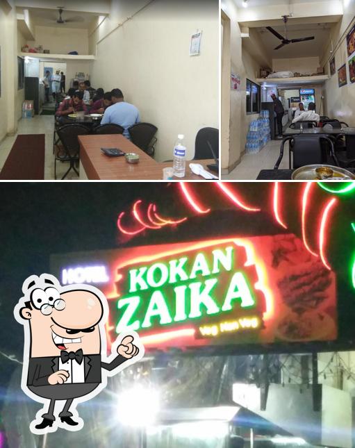 The interior of Kokan Zayka