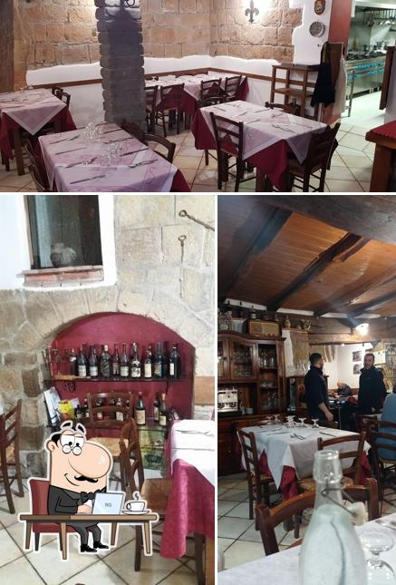 Gli interni di Locanda La Voltarella